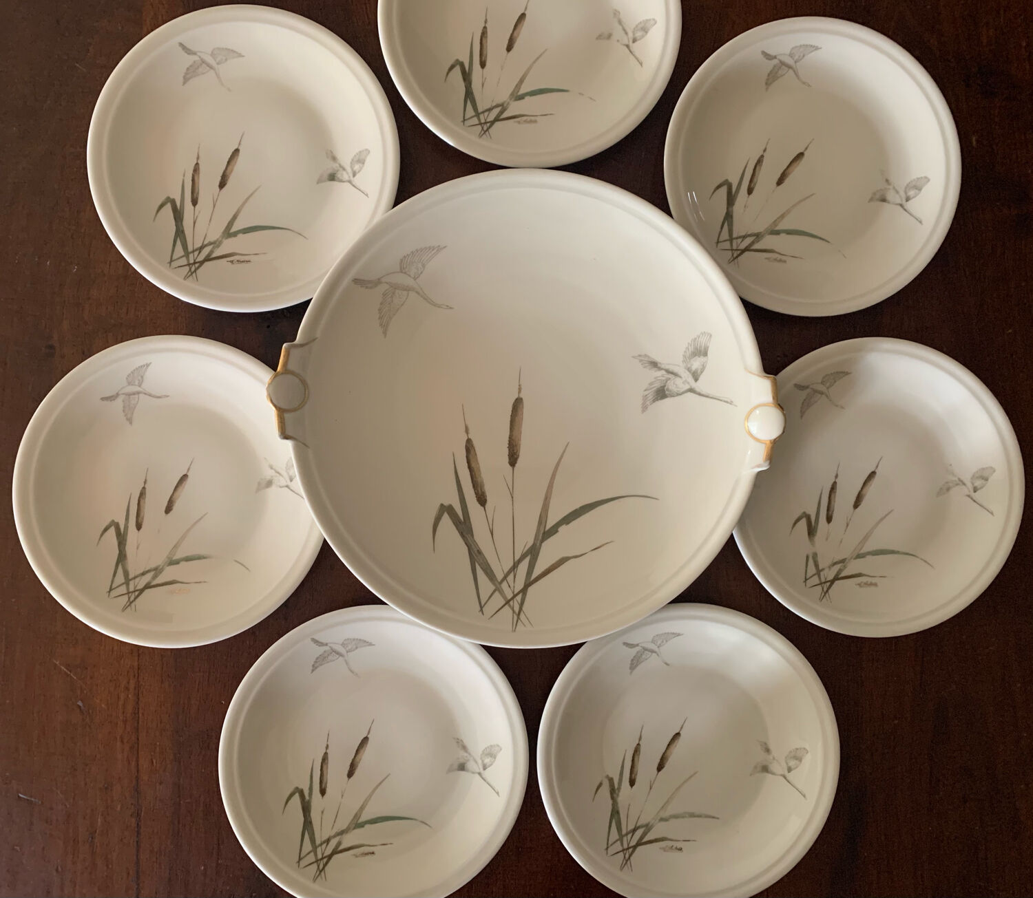 Dessert service