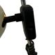 Vintage space-style floor lamp with 2 spots.