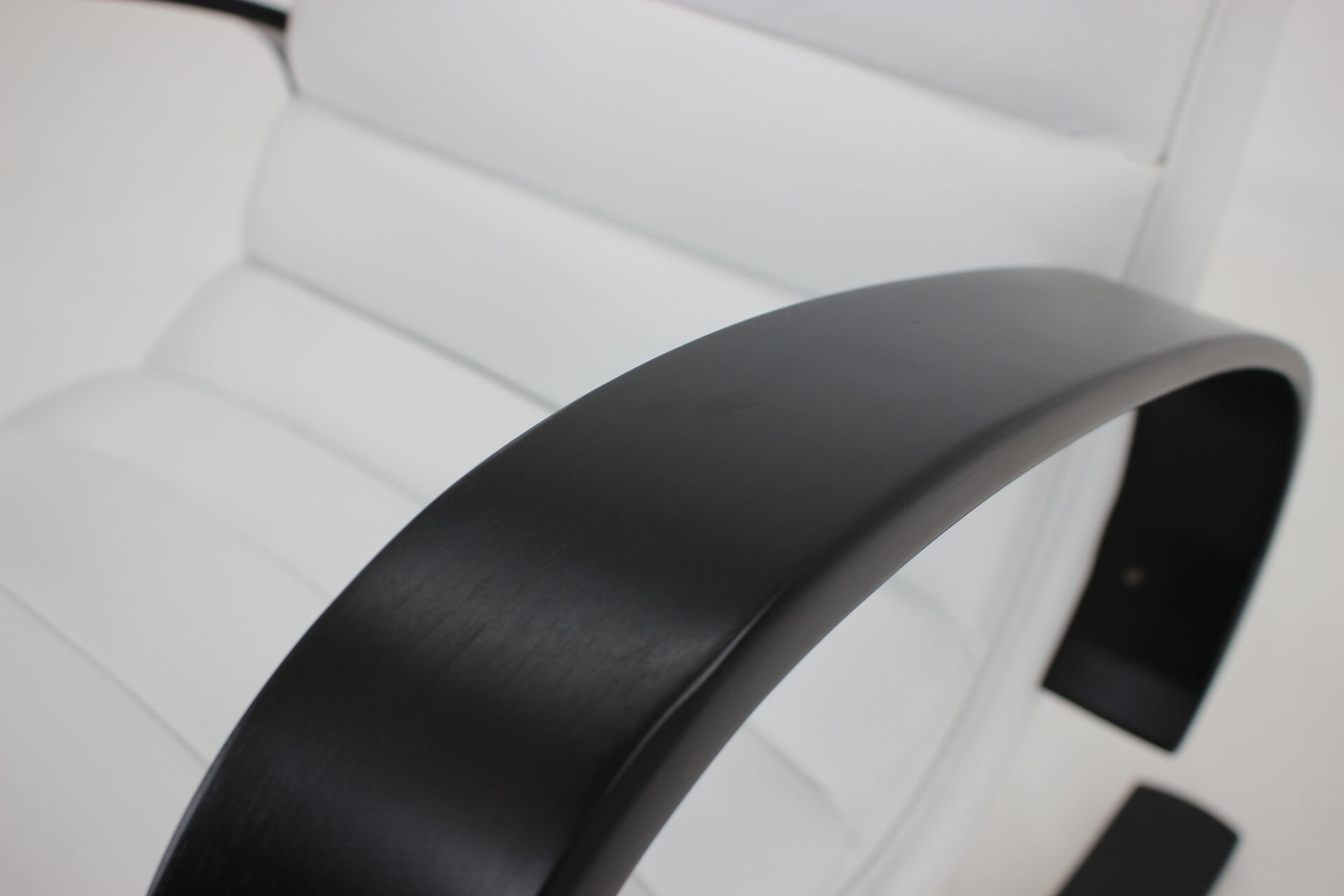 1930s Miroslav Navratil Lounge Chair in White Leather