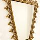 Vintage Italian rococo style mirror from the 50s