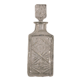 Vintage cut crystal whisky decanter