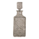 Carafe à whisky en cristal taillé vintage