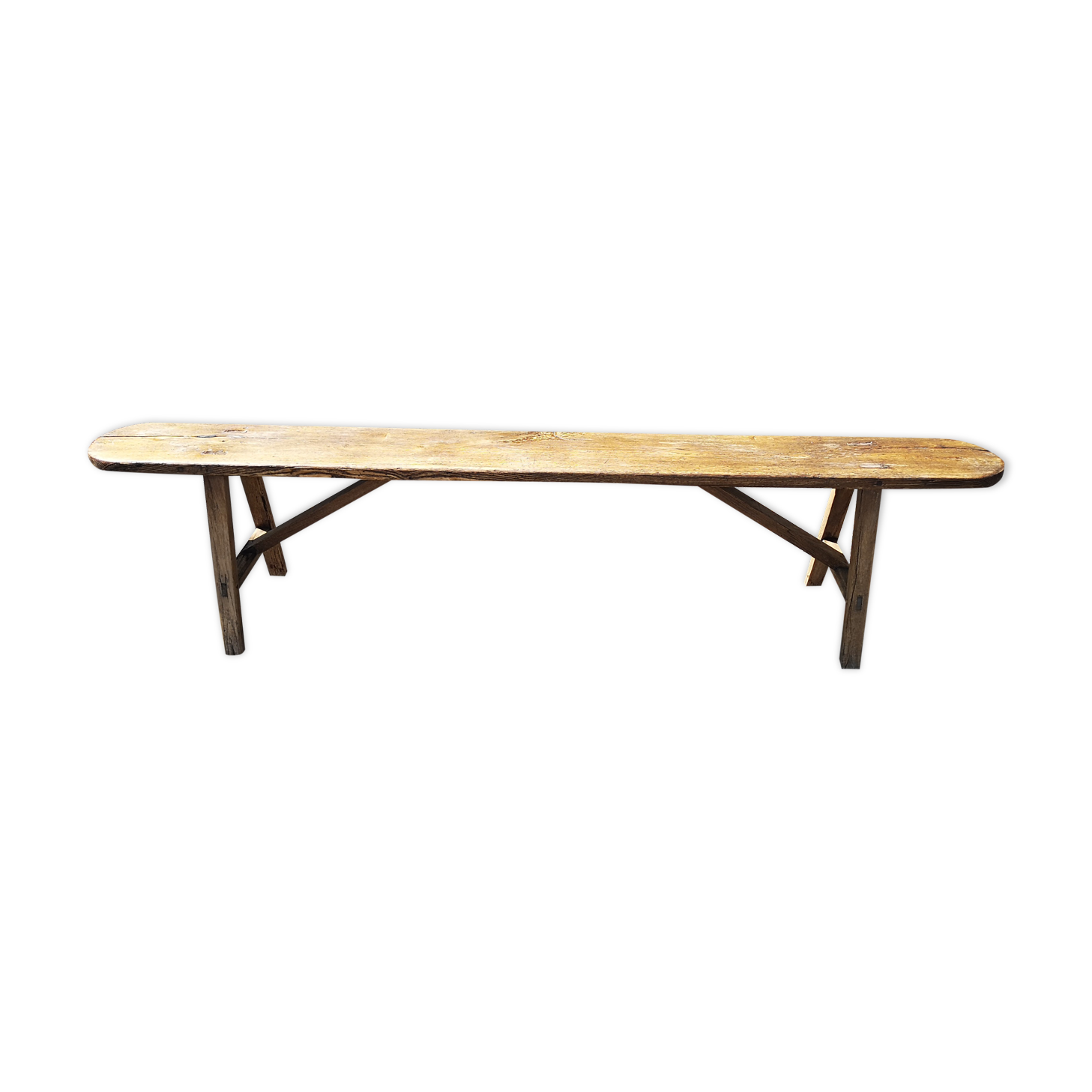 Oak farm bench 2 meters