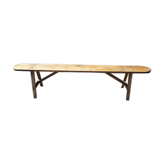 Oak farm bench 2 meters
