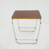 midcentury chrome side table, 1960s
