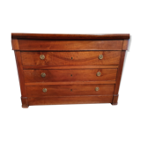Commode era empire in blond mahogany