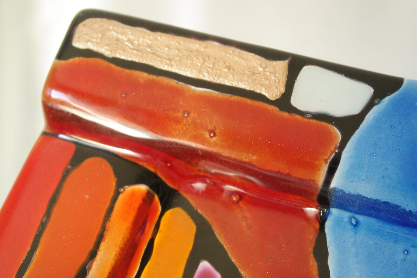 Empty murano glass pocket