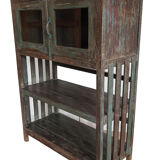 Old cupboard burmese teak shelf