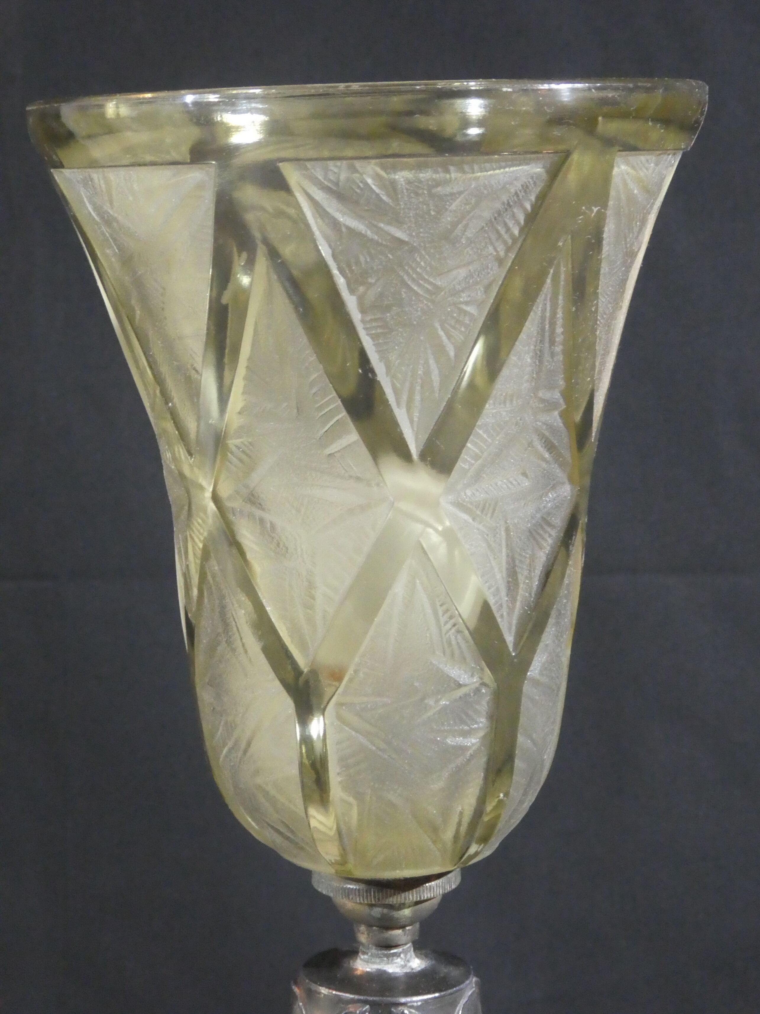 Lampe art deco