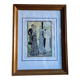Cadre illustration de la mode de Lucien Lelong, 1940-50