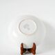 Plat rond de présentation Salins, design, blanc, 1960