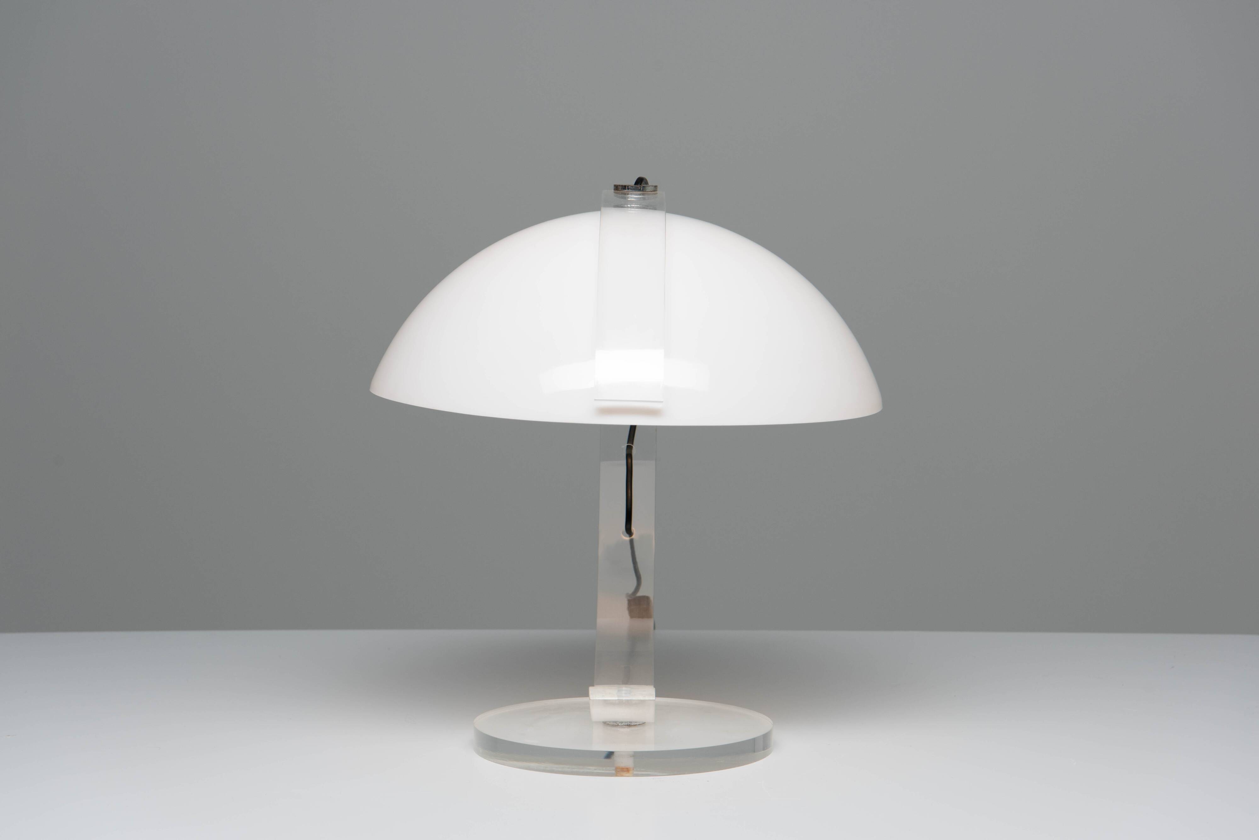 Lampe de table Space Age en acrylique