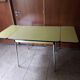 Vintage yellow formica table