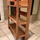 Étagère de bouquiniste en hêtre