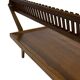 Mid-century daybed with removable backrest in oak 50's design