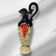 Large French fat lava pitcher/carafe, new condition, Vallauris