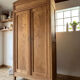Renovated antique Parisian wardrobe