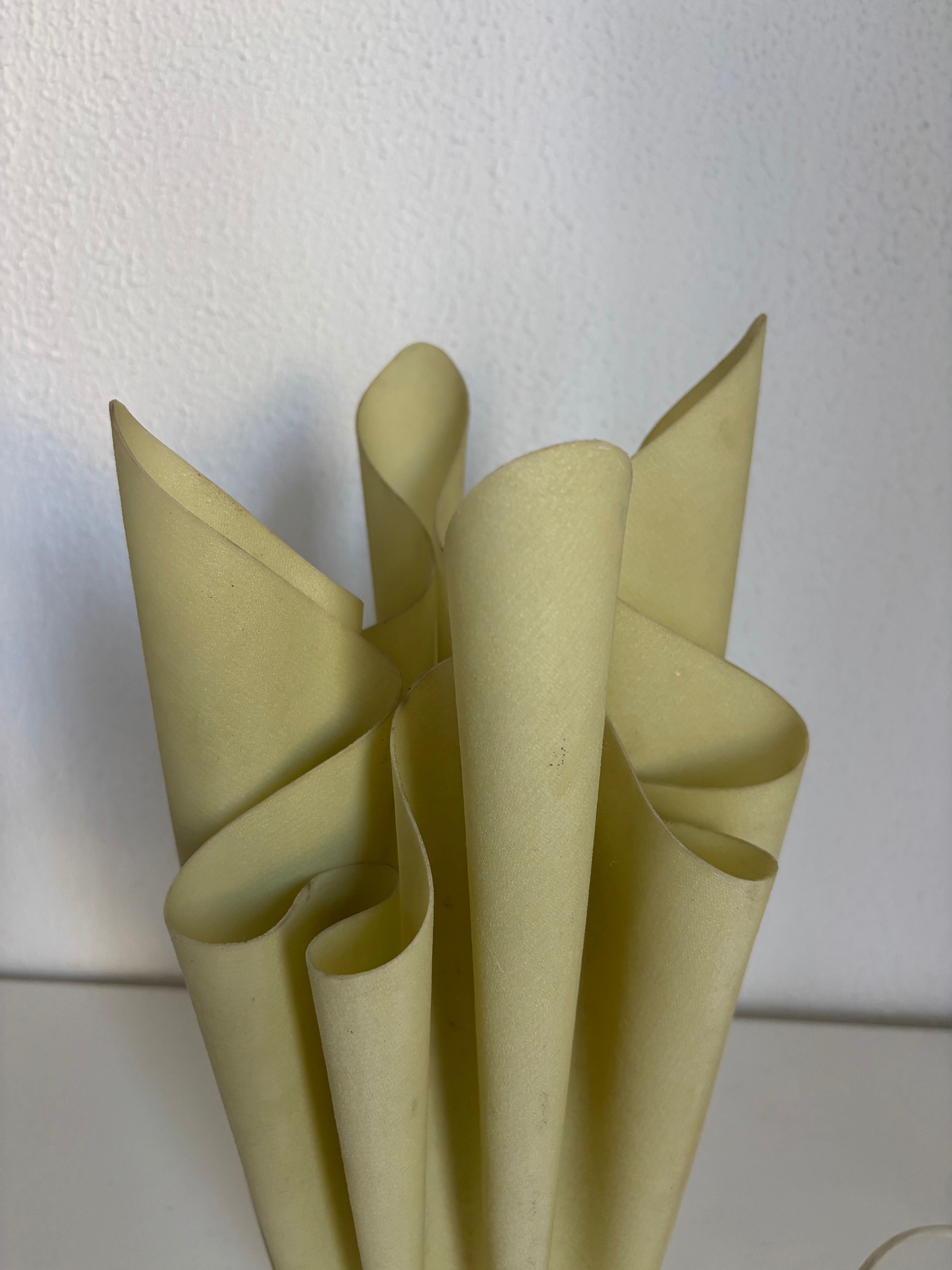Lampe vintage 1970 de table Ophélie Georgia Jacob vert amande - 37 cm