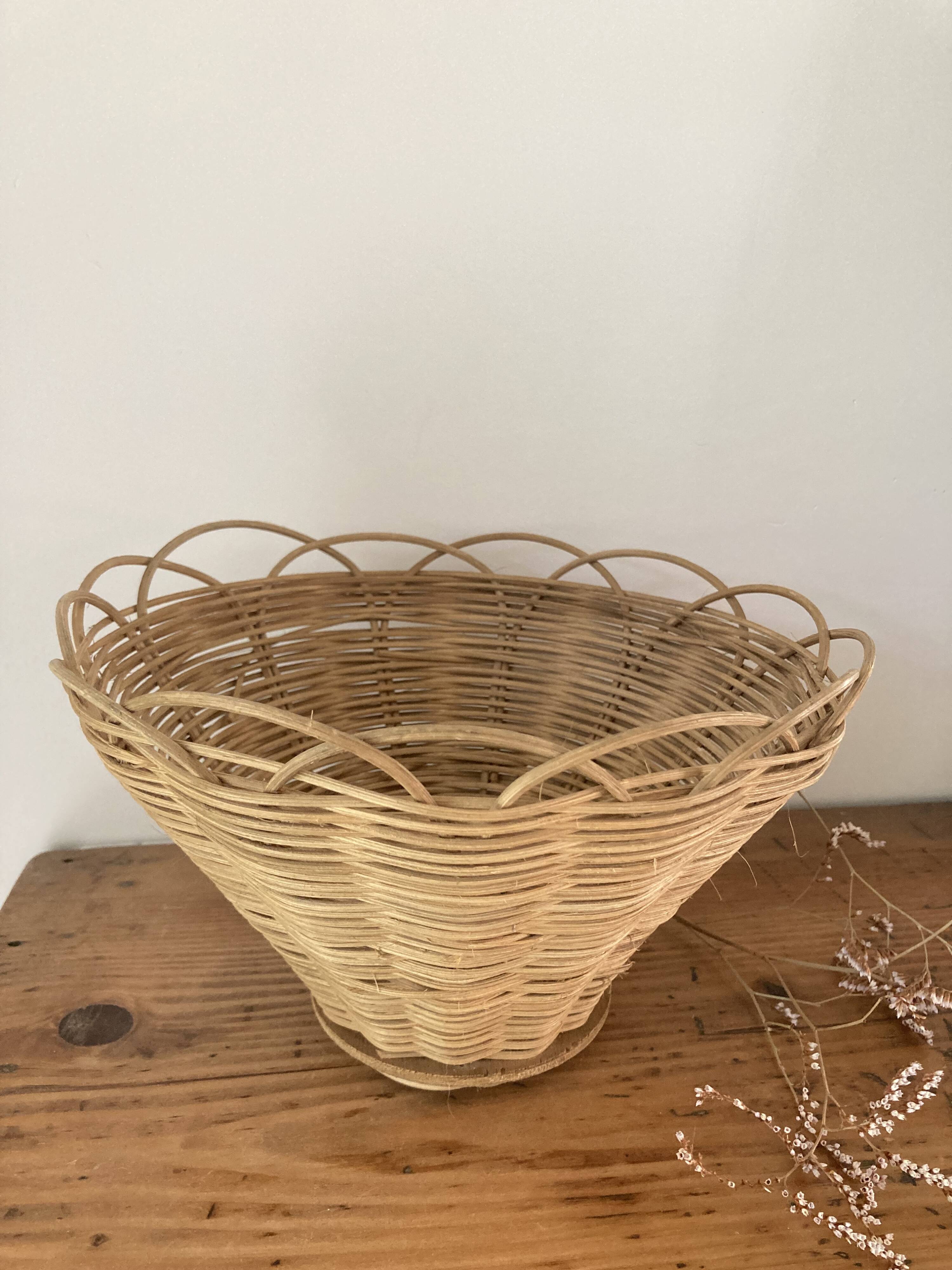 Basket - vintage wicker basket
