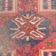 Handmade Oriental carpet of Persian corridor Hamadan