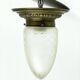 Art Deco pendant lamp, Poland, 1890s