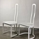 Post-Modern chairs by Allmilmö, 1980s