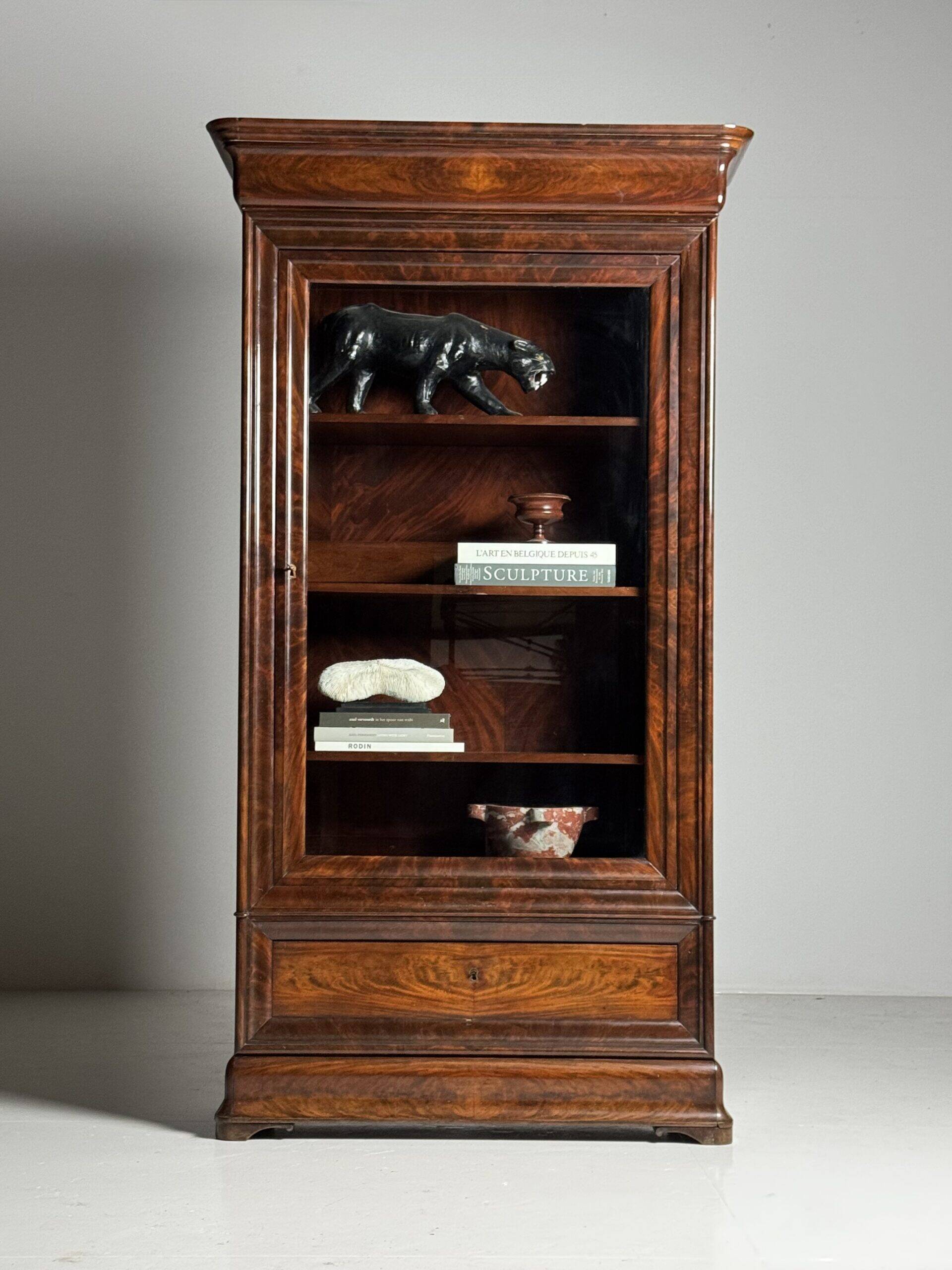 Vitrine Biedermeier 1850