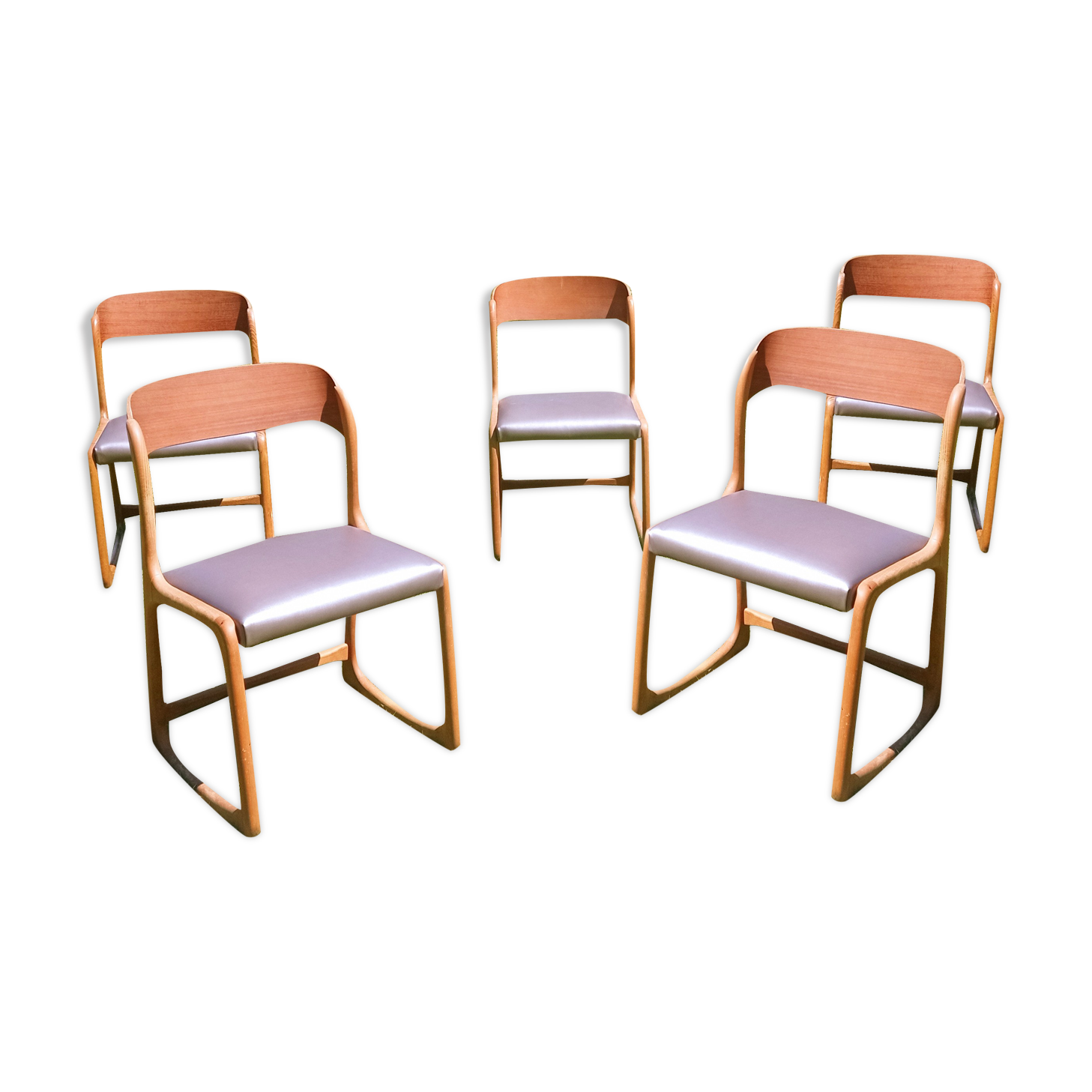 Baumann sled chairs