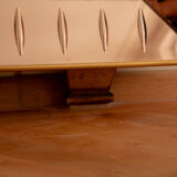 Italian floor mirror by Cristal Art, Italy 1960s