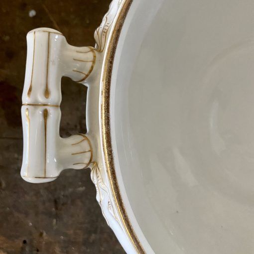 Porcelain soup bowl Alfred Hache & Cie