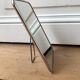 Miroir de barbier à poser ou à accrocher années 50-60 13x18cm