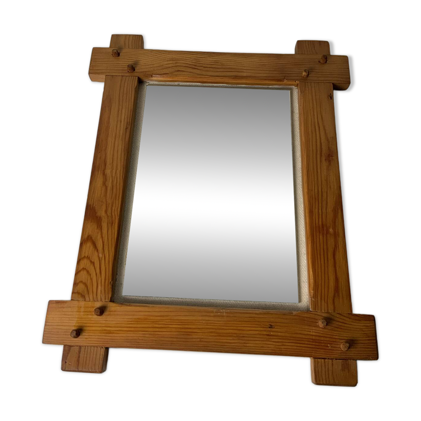 Brutalist mirror