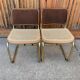 Marcel Breuer "1970 cesca" chairs set of 2