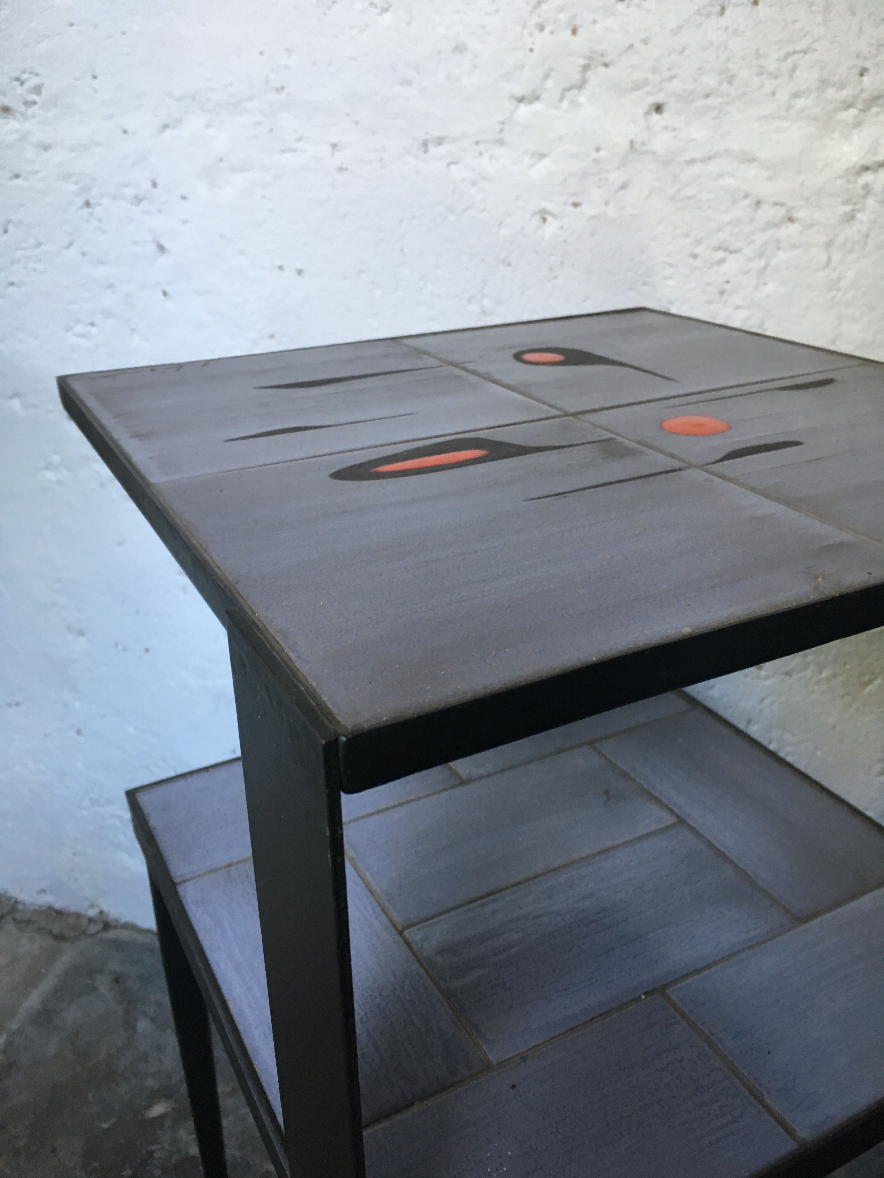 Side table by ceramic Jacques Lignier