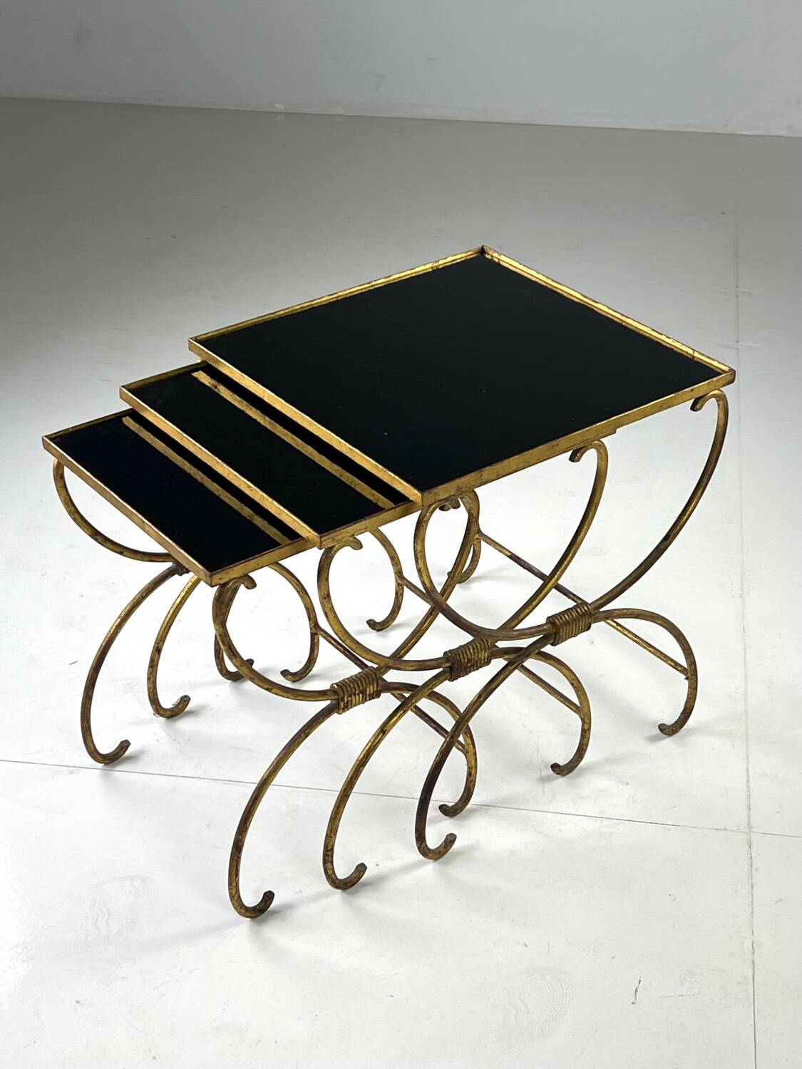 Vintage nesting tables