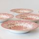 6 English Hollow Plates Eit Ltd England Vintage