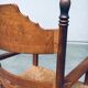 Large Italian Alps Rustic Carved Armchair, 1930s
