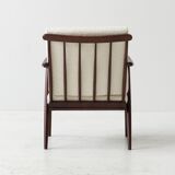 Boucle armchairs, Boomerang model 60s
