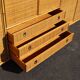 Large rattan and bamboo wardrobe by Dal Vera Italy