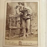Collection of 39 photographs of singers, actresses, and gymnasts between 1870 and 1880.