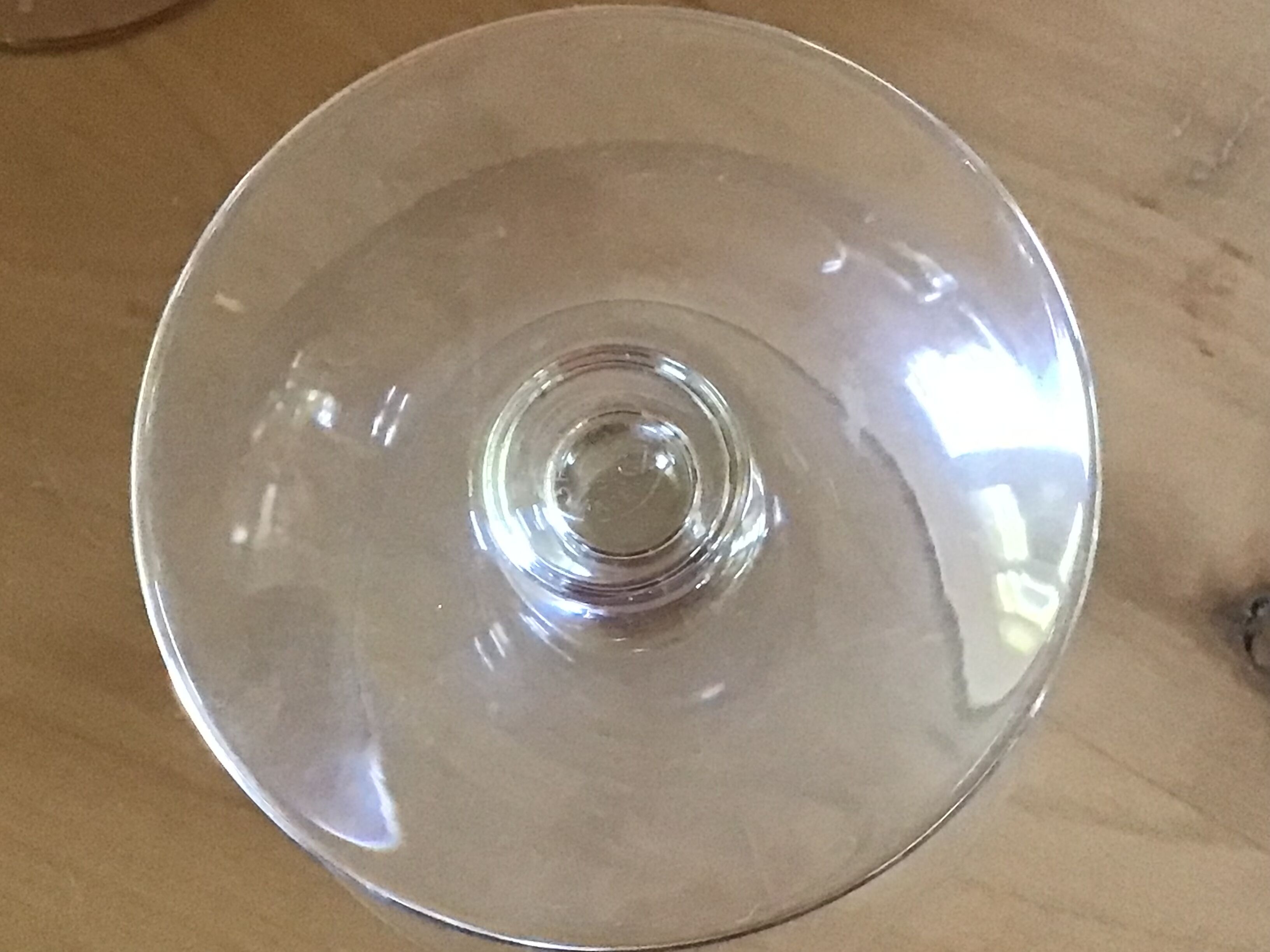 Baccarat cognac glasses