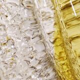 Murano glass wall lamp. Italy, 1960s.