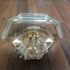 Vintage crystal wall sconce