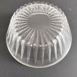 Val Saint Lambert crystal dish