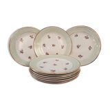 50's dessert plates