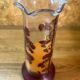 Old vase signed jem joseph mûre hand painted student of legras shepherdess decor