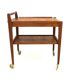 Scandinavian teak trolley "Tellus", Gustafssons Möbelfabrik, Sweden, 1940