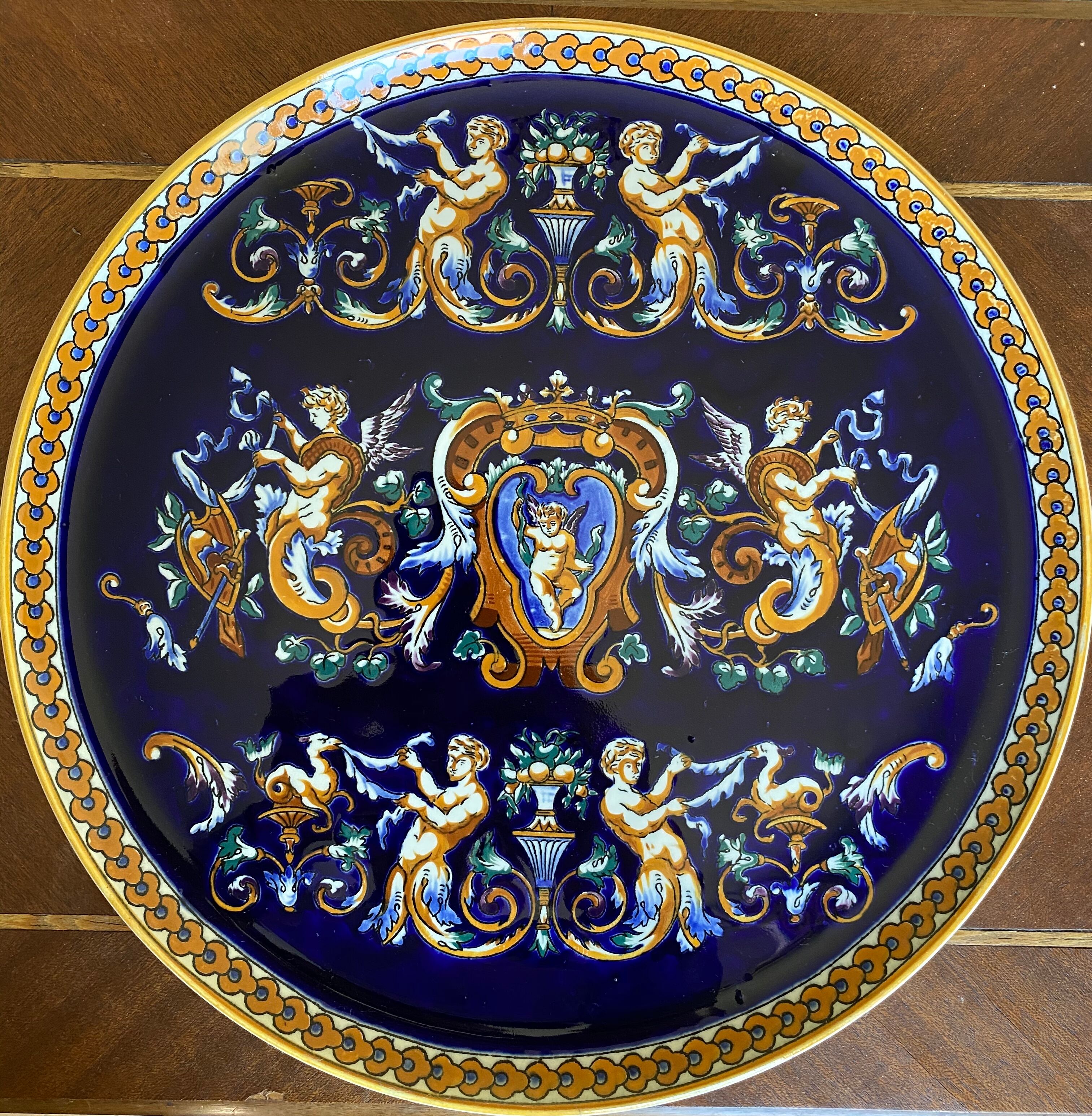 Gien Medicis Renaissance dishes