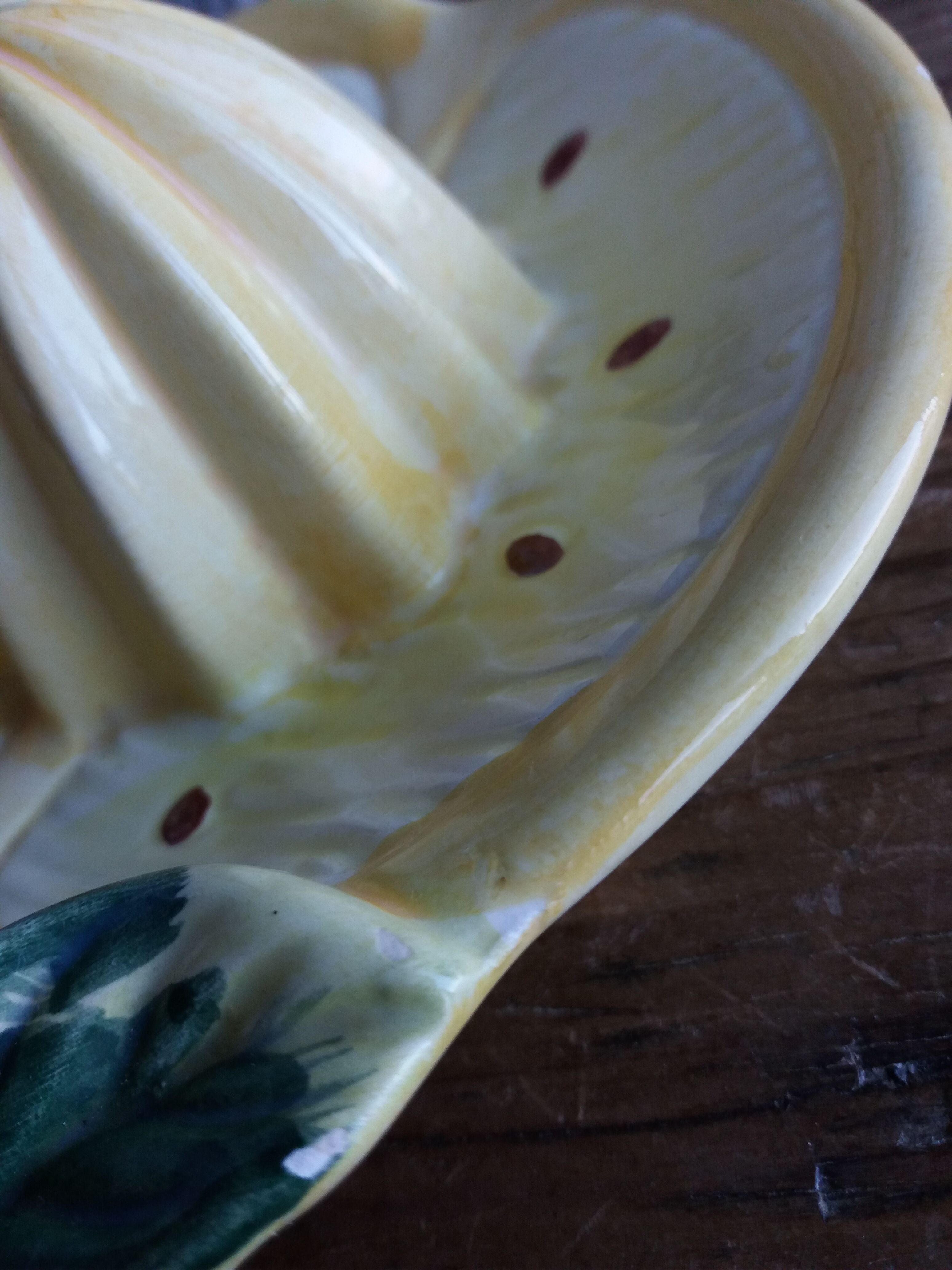 Citrus press lemon in slurry