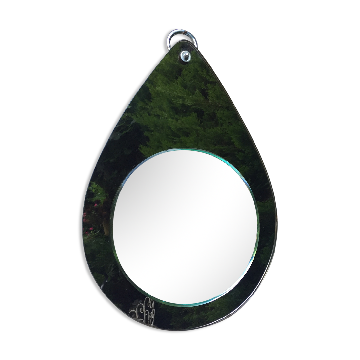 Double mirror shades shaped water drop 42 x 30 cm